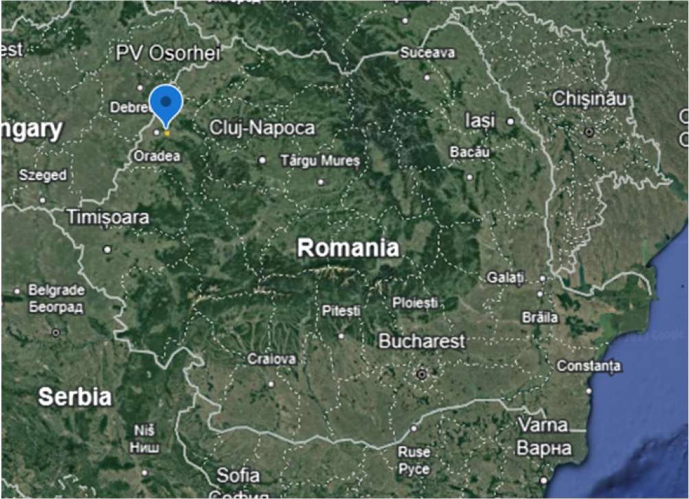 Oșorhei, Bihor: 63.5 MWp solar park project + 201 MWh battery storage
